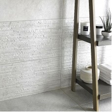 HD Snowdonia Splitface white matt ceramic tile BCT53651 298x498mm British Ceramic Tile HD