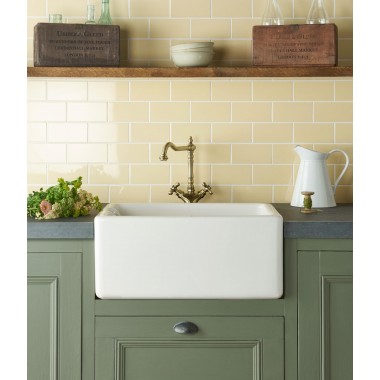 Original Style Half Field Tile regency cream 152 x 75mm | 6 x 3 inch S9002