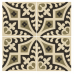 Romanesque Dublin and Black on White tile 8015V Odyssey Primo Original Style