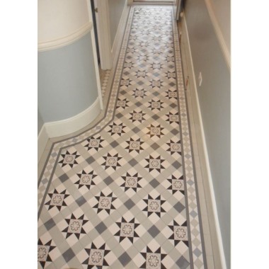 Livingstone grey on dover white 7972V by Original Style 10.6 x 10.6cm