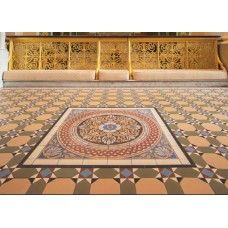 Palmerston 36 Tile Set blue 6262V by Original Style 91.6 x 91.6cm