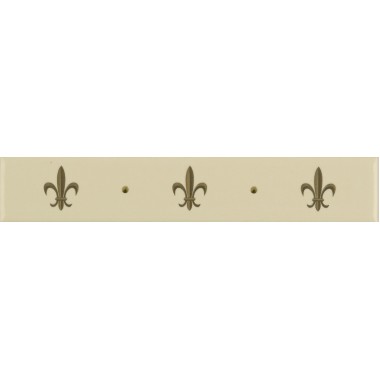 Original Style Gold on Colonial White Fleur de Lis Border 152 x 75mm | 6 x 1 inch B9033TG