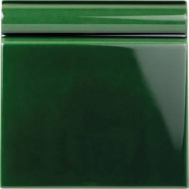 Original Style Skirting Tile Victorian Green 152 x 152mm | 6 x 6inch E9903