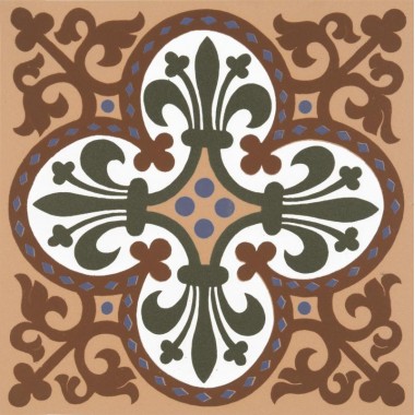 Wellesley green / red 6560V by Original Style 15.1 x 15.1cm