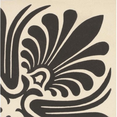 Faraday Corner black on white 6593V by Original Style 7.5 x 7.5cm