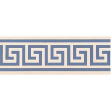 Greek Key Border blue on white 6668V by Original Style 15.1 x 5.3cm