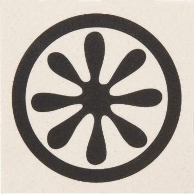 Colebrooke black on dover white 7945V by Original Style 5.3 x 5.3cm