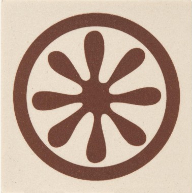 Colebrooke red on white 7946V by Original Style 5.3 x 5.3cm