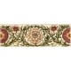 Original Style Classical Decorative Border, Pink on Colonial White Trumpet Gentian 152 x 50mm | 6 x 2 inch 6389B