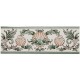 Original Style Classical Decorative Border, Green and Buff on Colonial White Scallop Shells 152 x 50mm | 6 x 2 inch 6381B