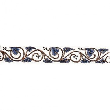 Original Style Classical Decorative Border Blue Trailing Ivy 152 x 25mm | 6 x 1 inch 6377B