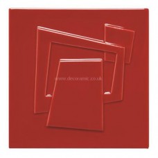 Original Style Red Passion Cubist 152 x 152mm | 6 x 6inch GRP9040