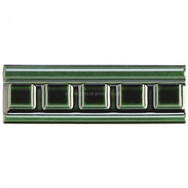 Original Style Dentil Moulding Victorian Green 152 x 50mm | 6 x 2inch E9905
