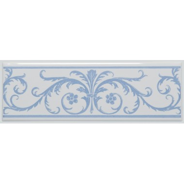 Original Style Royal Blue on Brilliant White Love Knot 152 x 50mm | 6 x 2 inch G9024A