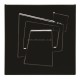 Original Style Jet Black Cubist 152 x 152mm | 6 x 6inch N9040