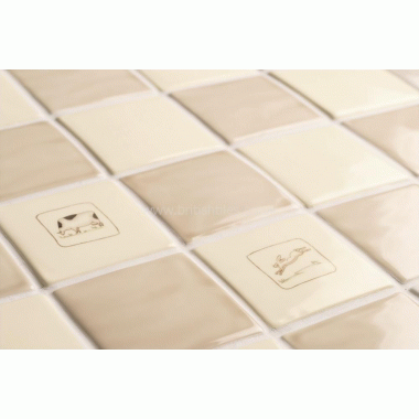 W.HP1550 Winchester Connie Cow Decorated Tile 105 x 105 mm 