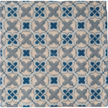 W.2815 Winchester Residence Chateaux Ormeaux Decorated Tile 130 x 130 mm 