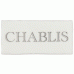 W.2564 Winchester Chablis in Grey on Papyrus Decorated Tile 130 x 63 mm 