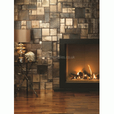 W.MRM2008 Winchester Residence Foundry Metallics Roman Gold Field Tile 200 x 200 mm 