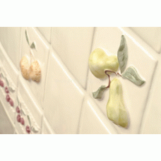 W.HP1041 Winchester Two Pears Decorated Tile 105 x 105 mm 