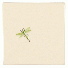 W.HP1291 Winchester Damselfly Decorated Tile 105 x 105 mm 