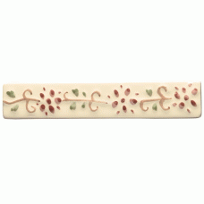 W.HP1354 Winchester Daisy Chain Border Decorated Tile 105 x 22 mm 