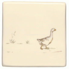 W.HP1570 Winchester Goose Decorated Tile 127 x 127 mm 