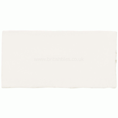 W.VCW2025 Winchester Residence Cosmopolitan China White Half Tile 130 x 63mm 