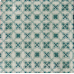 W.2809 Winchester Residence Chateaux Ormeaux Blue Decorated Tile 130 x 130 mm 