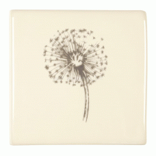 W.1860 Winchester Dandelion Decorated Tile 105 x 105 mm 