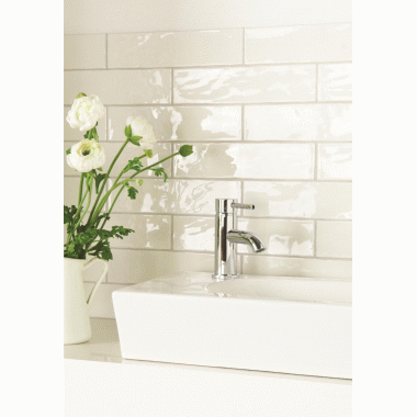 W.VCW3075 Winchester Residence Cosmopolitan China White Large Tile 300 x 75mm 