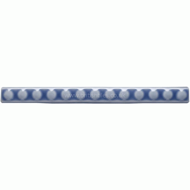 W.PE1212 Winchester Periwinkle Listello Moulding Tile 215 x 19 mm 