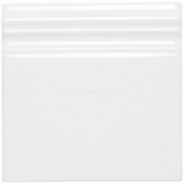 W.CLHE1014CR Winchester Helmingham Skirting Crackle Tile 150 x 150 mm 