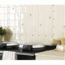 W.HP1319 Winchester Napoleon Bee Decorated Tile 105 x 105 mm 