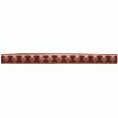 W.BN1212 Winchester New Burgundy Listello Moulding Tile 215 x 19 mm 