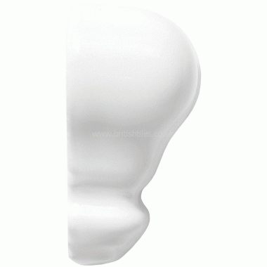 W.PW1225 Winchester Pure White Corner Moulding Tile 38 x 13 mm 
